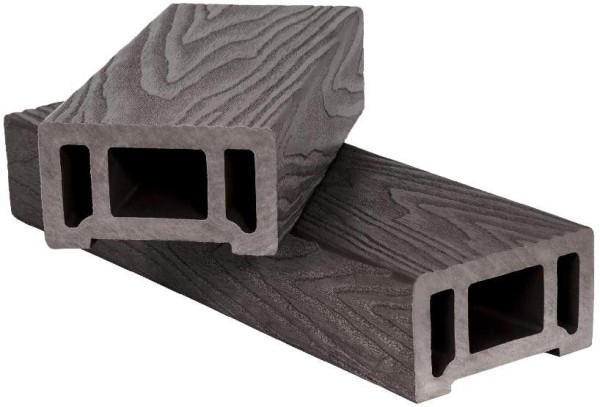 Поручень Polivan SINGARAJA с 3D текстурой дерева, темно-коричневый цвет.