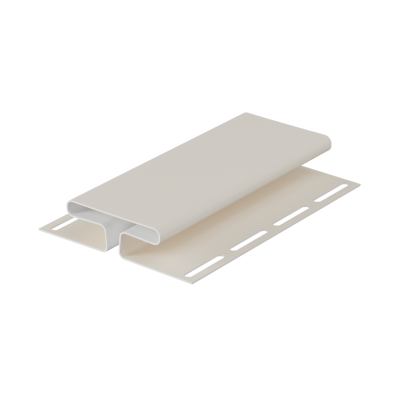 H-профиль Элит для сайдинга, цвет Белый