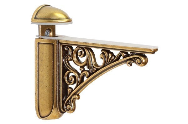 Менсолодержатель 42430Z12500.07, материал Металл, отделка Бронза, 125*28*78/17 мм