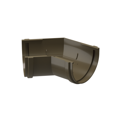 Угол желоба 135°, Docke Premium, Цвет Каштан