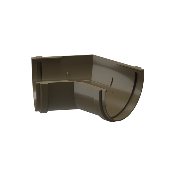 Угол желоба 135°, Docke Premium, Цвет Каштан