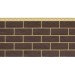 Фасадная панель Grand Line, Состаренный кирпич Design Plus, Каштан (Песочный шов)