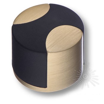 Ограничитель напольный DS1005 0035 BB-P6, материал Замак, отделка Золото, 35*35*30 мм