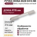 Ручка скоба 8630 0416 NB, материал Замак, отделка Никель