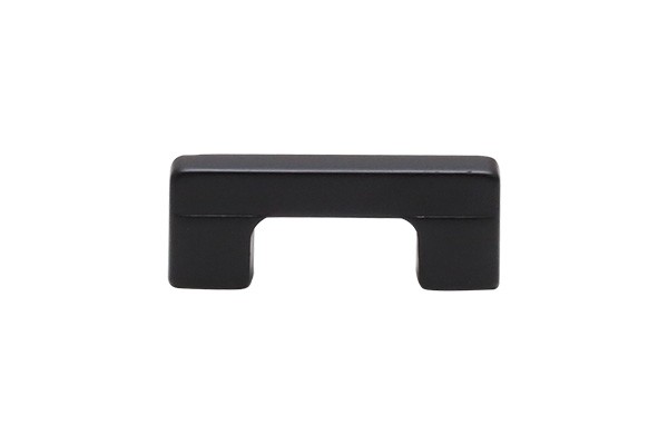 Ручка скоба 8.1013.0032.0252, материал Замак, цвет Чёрный, отделка Черный, 47*10*18 мм