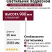 Светильник подвесной LOGIC R900 8.40 WB + BASE N