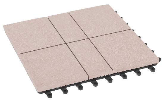 Модульный паркет ДПК GRINDERDECO Люкс 8 Светлый дуб