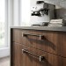 Ручка скоба SYSTEM 8951 0160 CR-AL6, материал Алюминий, цвет Чёрный, отделка Хром Черный, 35*23*164 мм