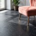 Виниловый пол Vinilam коллекция CERAMO VINILAM Glue Сланцевый Чёрный 61607