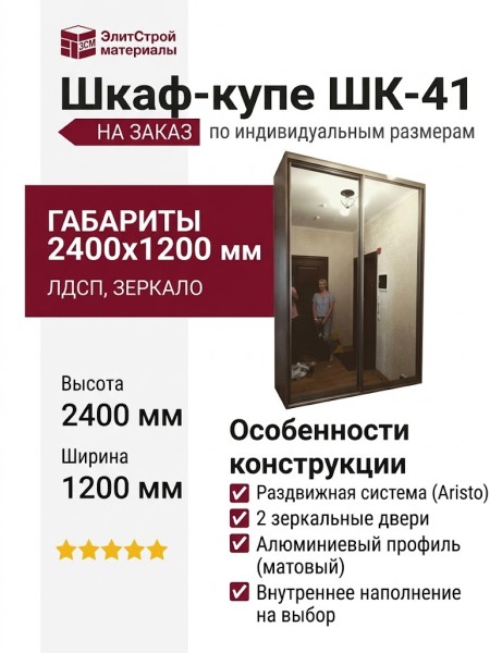 Шкаф-купе ШК-41