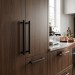 Ручка скоба Viefe RILLE 0528320L30, материал Замак, цвет Чёрный, отделка Черный