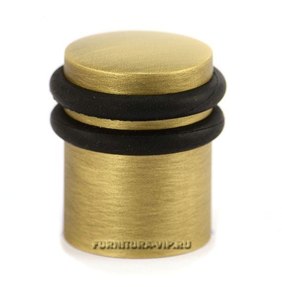 Ограничитель напольный 200212 PM, материал Латунь, отделка Бронза, 39,5*34 мм