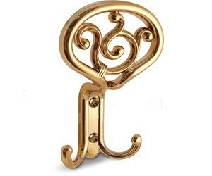 Крючок WAP.801.000.00G3, материал Замак, отделка Золото, 140*73*50 мм