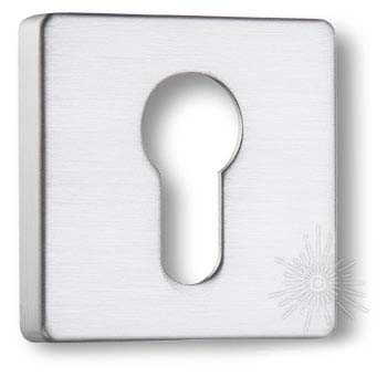 Дополнительные розетки для замка с английским ключом RO11Y CBM ROSET, материал Замак, отделка Хром, 52*52 мм