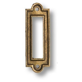 Накладка декоративная для информации 3089-22, материал Замак, отделка Бронза, 2*29*63 мм