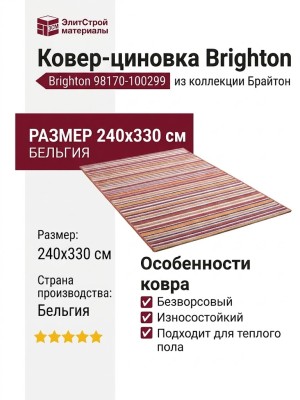 Ковер-циновка Brighton 98170-100299 240x330