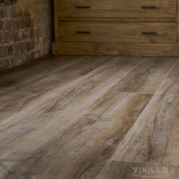 Виниловый пол Vinilam коллекция CERAMO VINILAM XXL Glue Дуб Биль 8895-EIR