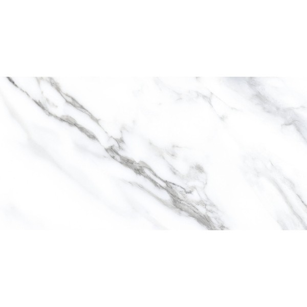 Керамогранит Maimoon Ceramica (Маймун Керамика) Glossy Volkas Statuario 120х60 см, глянцевый
