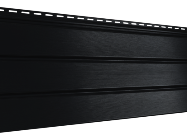 Софит PRO классический Ю-пласт, черный (без перфорации)