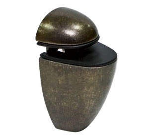 Полкодержатель пеликан SU35ABR, материал Металл, отделка Бронза