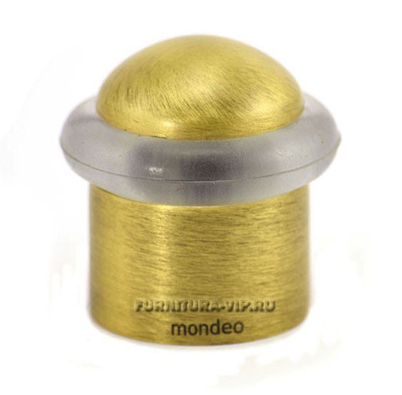 Ограничитель напольный 15-013, материал Латунь, отделка Бронза , 39*37 мм