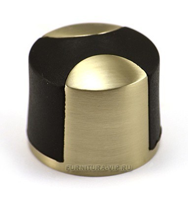 Ограничитель напольный DS1005 0035 NB-P6, материал Замак, отделка Никель, 35*35*30 мм