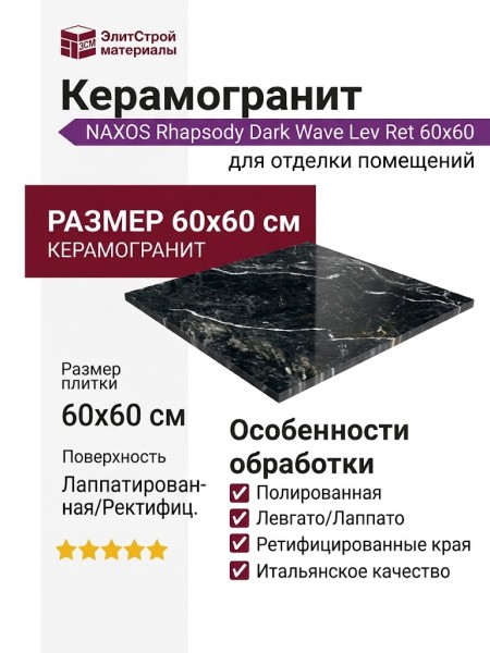 NAXOS Rhapsody Dark Wave Lev Ret 60x60 117463