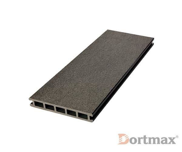 Террасная доска из ДПК SOUL Черного цвета