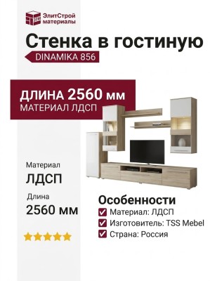 Стенка в гостиную DINAMIKA 856