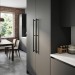 Ручка скоба Viefe RILLE 0528992L30, материал Замак, цвет Чёрный, отделка Черный