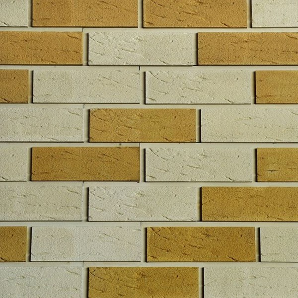 Фасадная плитка Кирисс Фасад, Трехцветный клинкерный кирпич №12