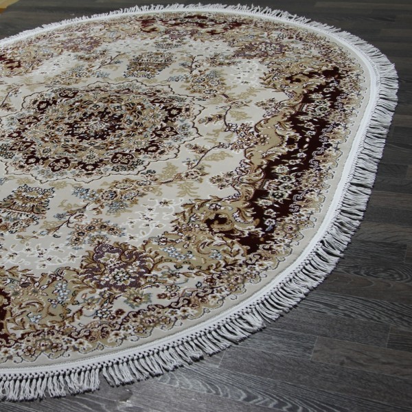 Ковер Shahreza d211 cream-red овал