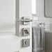 Дополнительные розетки для сантехнического замка RO11W6 CR ROSET, материал Замак, отделка Хром, 52*52 мм