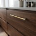 Ручка скоба 8951 0480 CR-GL, материал Алюминий, отделка Золото Хром, 35*23*516 мм