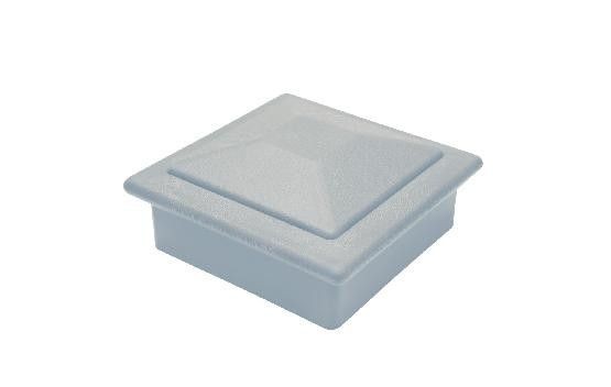 Верхняя крышка столба GardenParkett в сером цвете