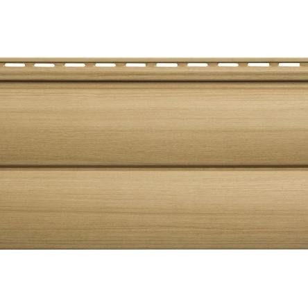 Виниловый сайдинг Альта-Профиль Блок-хаус Люкс, BН-03 Бук