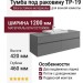Тумба под раковину ТР-19
