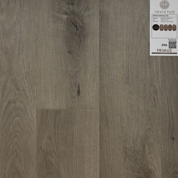 Кварцвиниловая плитка Invictus коллекция Primus DryBack 93 Royal Oak Dove