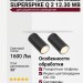 Магнитный трековый светильник SUPERSPIKE Q 2 12.30 WB