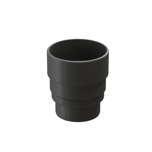 Переходник для водостока Docke Lux, Графит