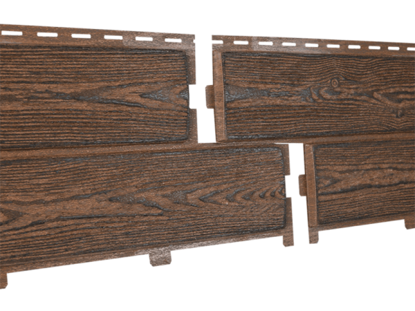 Фасадные панели Ю-Пласт, Хокла Винтаж, цвет Корица