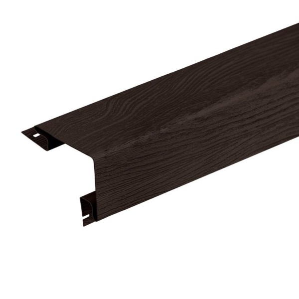 Наружный угол Tecos Lux, цвет Бразильская вишня.