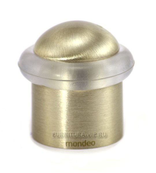 Ограничитель напольный 15-006, материал Латунь, отделка Никель, 39*37 мм