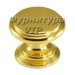 Ручка кнопка Cotalli 38720 OLV, материал Латунь, отделка Золото, d=32 мм