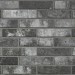 Rondine London Charcoal Brick 6x25 J85880