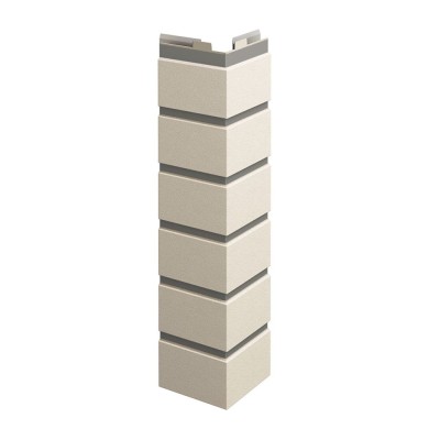 Угол наружный ТЕХНОНИКОЛЬ, Оптима, Клинкер, Цвет слоновой кости