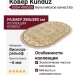Ковер Kunduz 5054 498550 овал 280x380