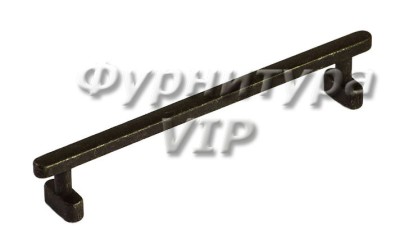 Ручка скоба Giusti WMN.786.160.00T2, материал Замак, отделка Железо, 188*23*30 мм