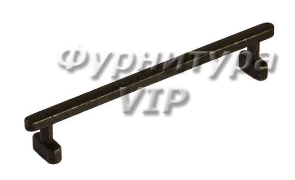 Ручка скоба Giusti WMN.786.160.00T2, материал Замак, отделка Железо, 188*23*30 мм