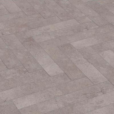 Ламинат Kronotex коллекция Herringbone Елочка Pesaro Cement D4739